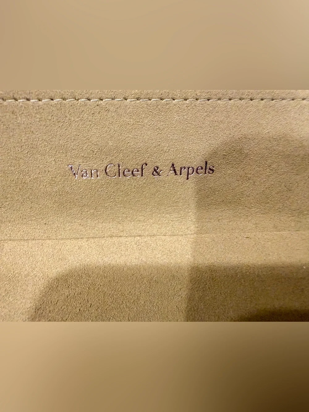 Van Cleef & Arpels VCA Jewelry Pouches Bracelet Holder Ribbon Gift Packaging